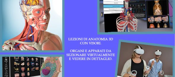 Disponibile software di anatomia 3D con visori